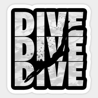 Scuba Diving Diver Dive Sticker